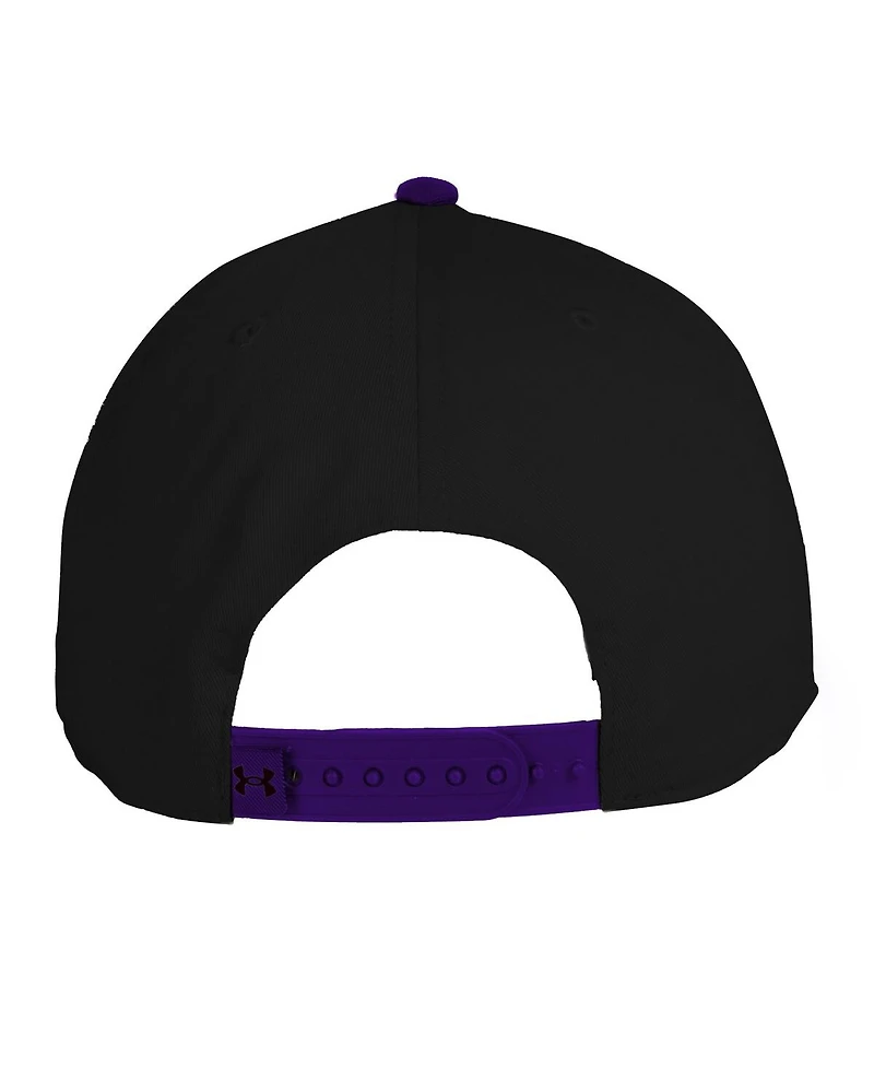 Under Armour Men's Black Northwestern Wildcats City Collection Iso-Chill Snapback Hat