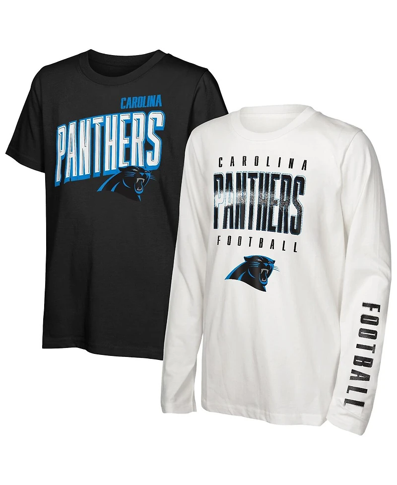 Outerstuff Preschool Carolina Panthers The Mix Combo T-Shirt Set