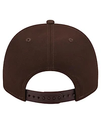 New Era Men's Brown San Diego Padres Local Play A-Frame 9FIFTY Snapback Hat