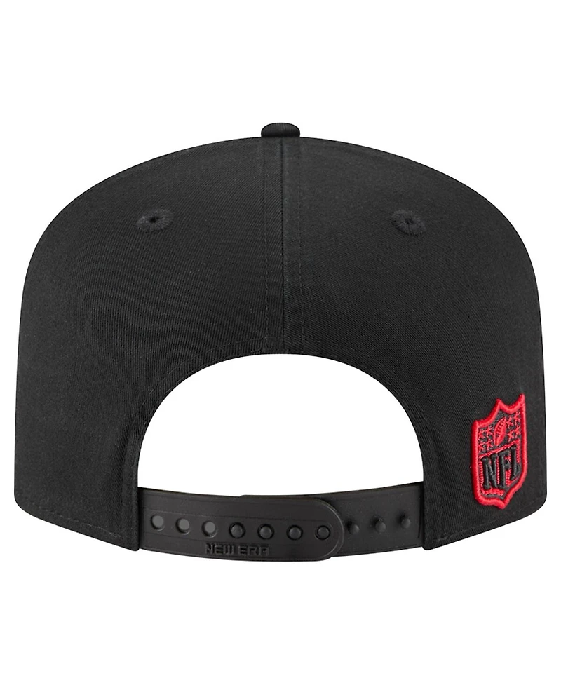 New Era Men's Black Atlanta Falcons Team 19TWENTY Adjustable Hat