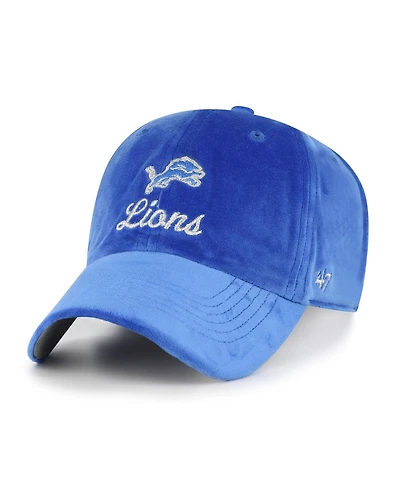 '47 Brand Women's Blue Detroit Lions Spirited Clean Up Adjustable Hat