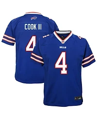 Nike Big Boys and Girls James Cook Iii Royal Buffalo Bills Game Jersey