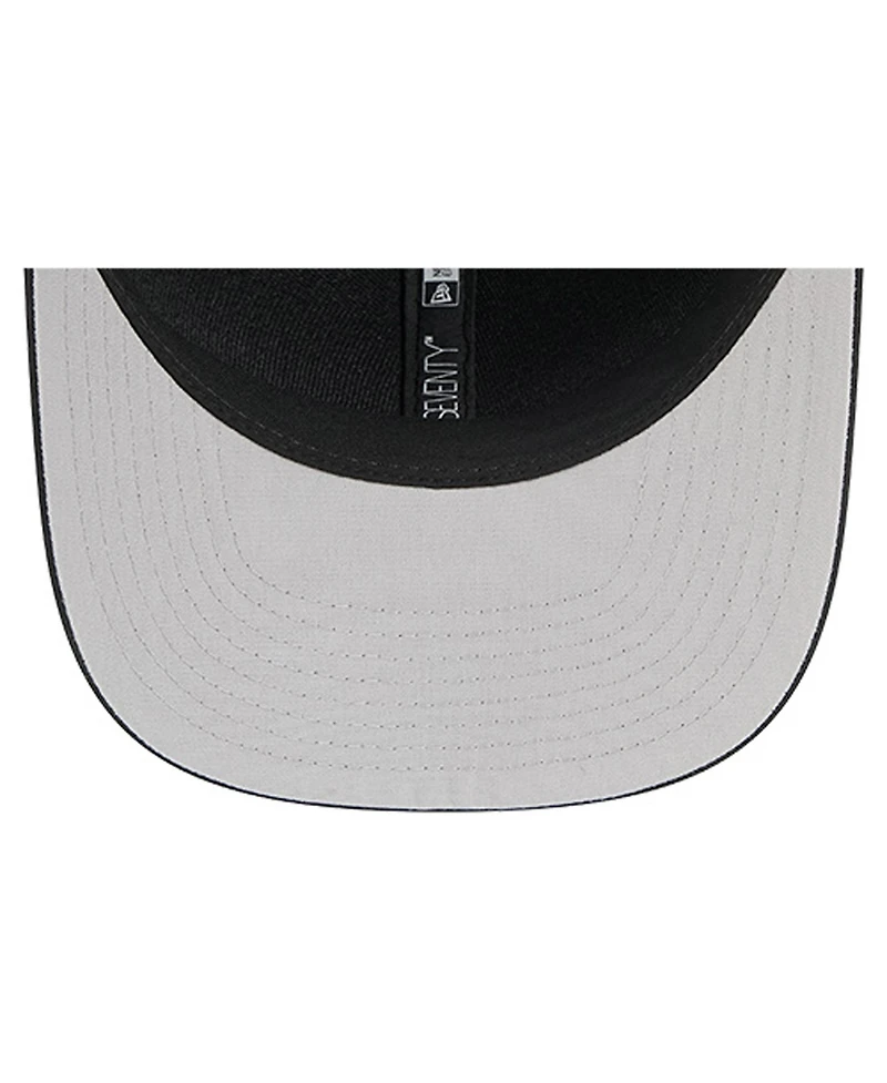 New Era Men's Black South Carolina Gamecocks Script Performance Rope 9SEVENTY Adjustable Hat