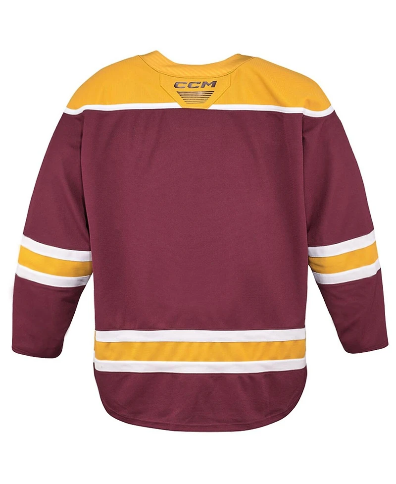 Ccm Men's Maroon Minnesota Golden Gophers Home Replica Hockey Jersey