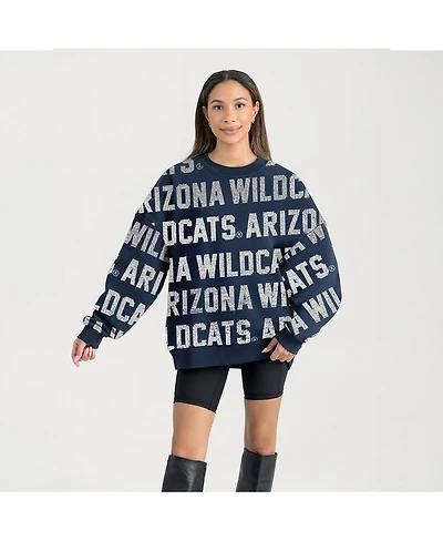 Gameday Couture Women's Navy Arizona Wildcats Hype Era Sweatshirt