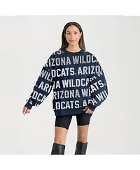 Gameday Couture Women's Navy Arizona Wildcats Hype Era Sweatshirt
