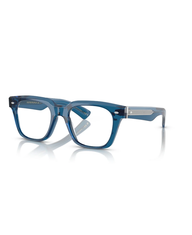 Oliver Peoples Men's Square Alfrey Eyeglasses, OV5570U