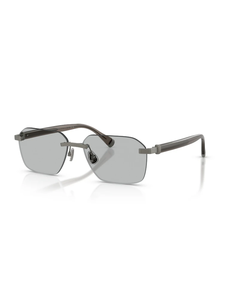 Brunello Cucinelli Men's Square Tyler Eyeglasses, BC1011T