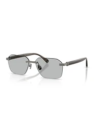 Brunello Cucinelli Men's Square Tyler Eyeglasses, BC1011T