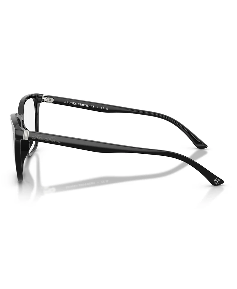 Brooks Brothers Men's Square Eyeglasses
