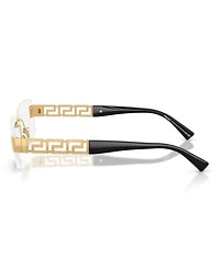 Versace Unisex Square Eyeglasses