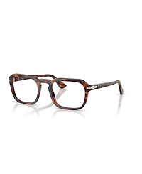 Persol Unisex Square Eyeglasses