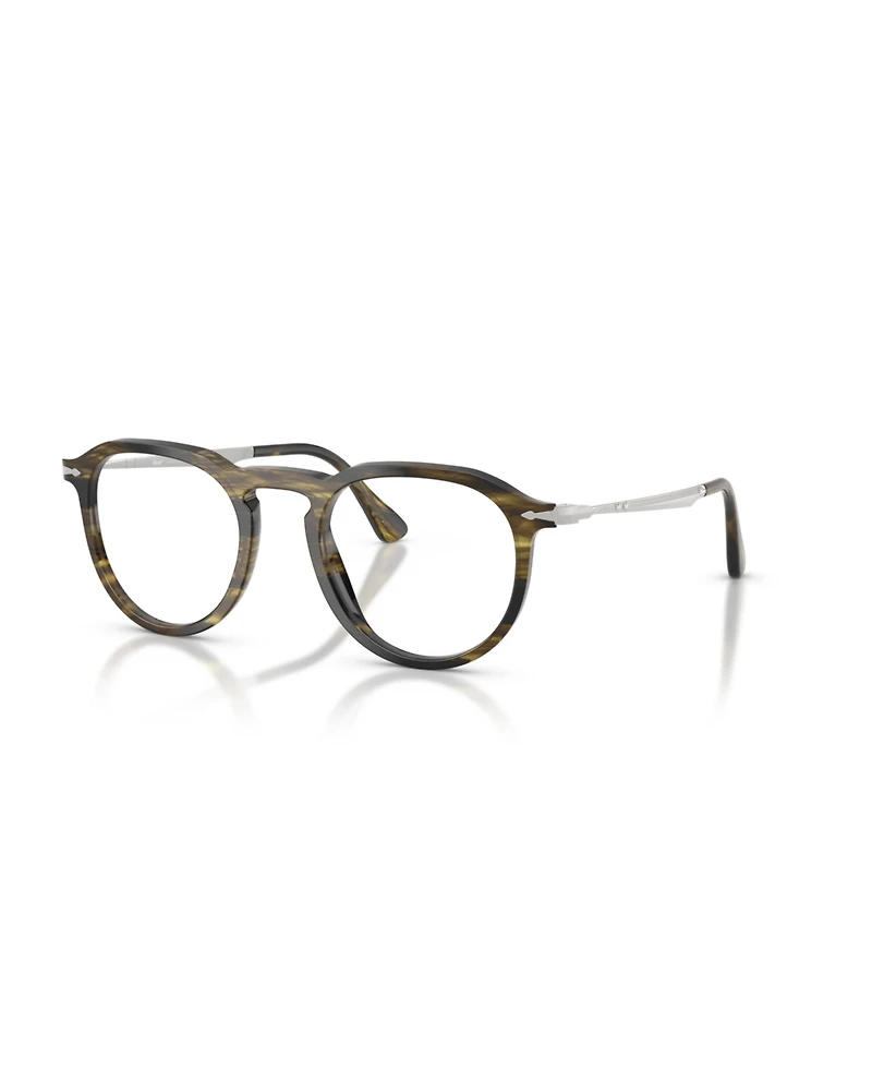 Persol Unisex Square Pier Eyeglasses