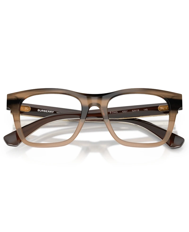 Burberry Men's Square Eyeglasses