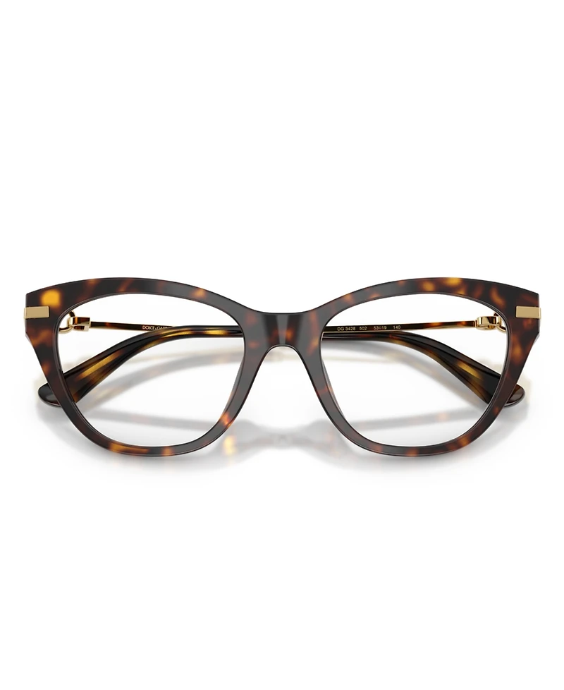 Dolce Gabbana Women's Butterfly Eyeglasses