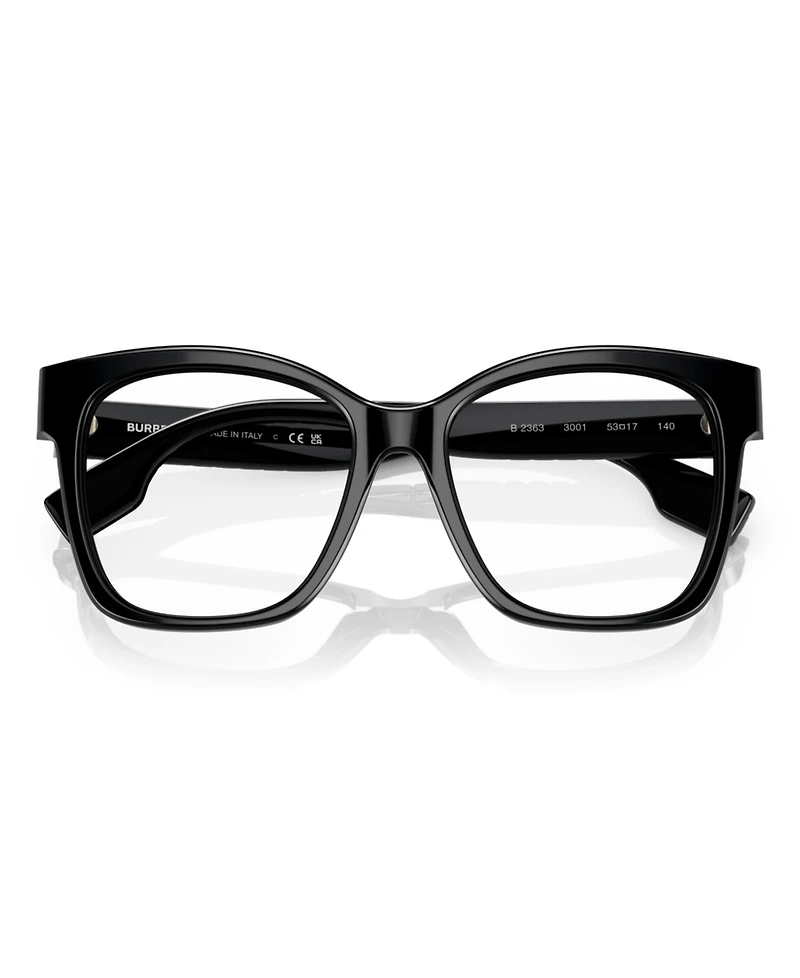 Burberry Women's Square Sylvie Eyeglasses, BE2363