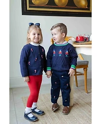 Florence Eiseman Baby Boys Sweater With Soldiers