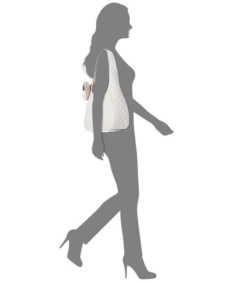 Guess Atabey Zip Top Small Hobo Bag