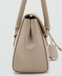 Mango Women's City Flap Shoulder Bag