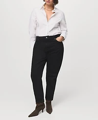 Mango Women's Mom2000 High-Rise Jeans