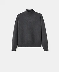 Mango Women's Cable-Knit Turtleneck Sweater