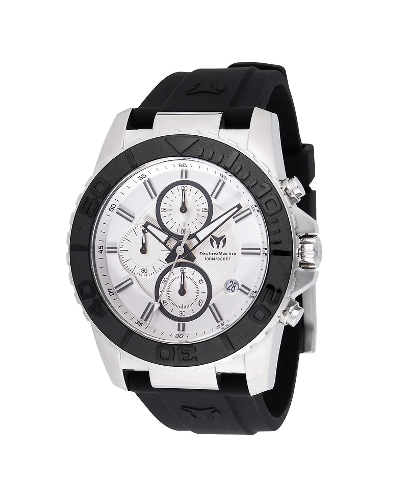Technomarine Men's Tm- Sea Quartz Silver Dial Watch