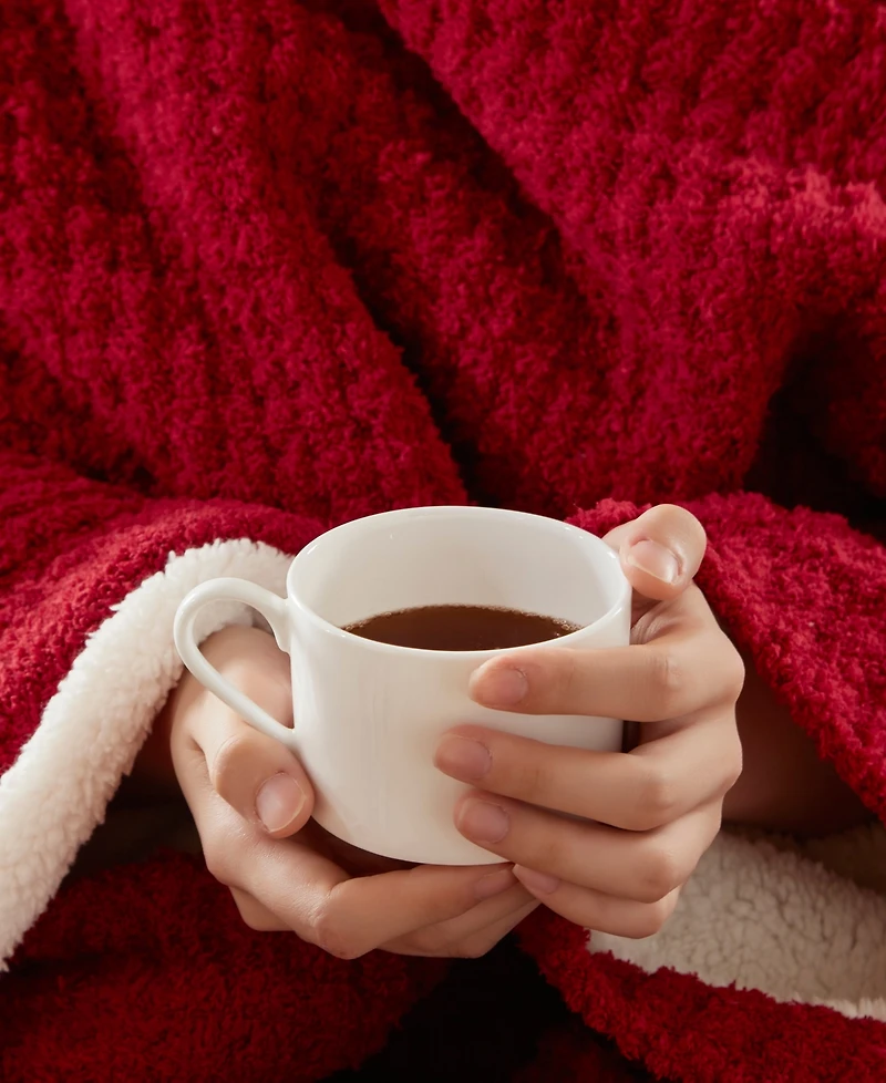 Madison Park Rowan Waffle Knit Chenille Throw, 50" x 60"