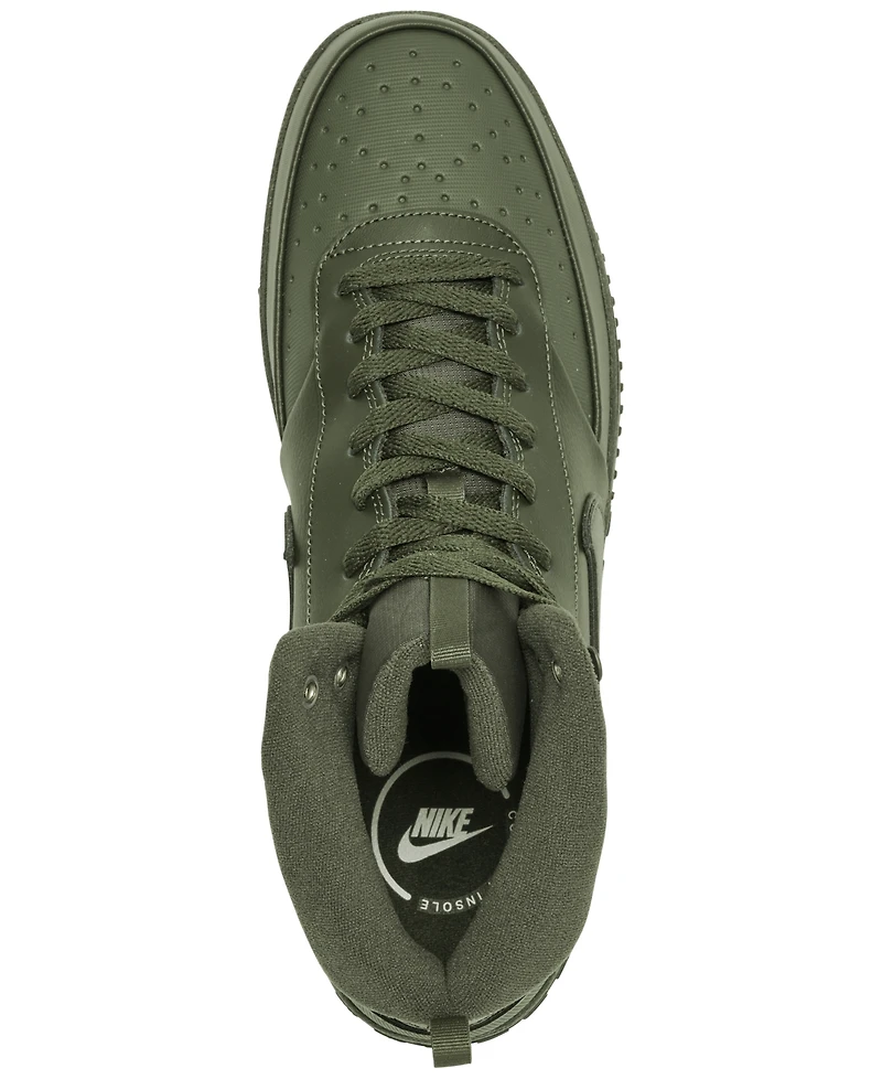 Nike Men's Court Vision Mid Winter Sneaker Boots from Finish Line