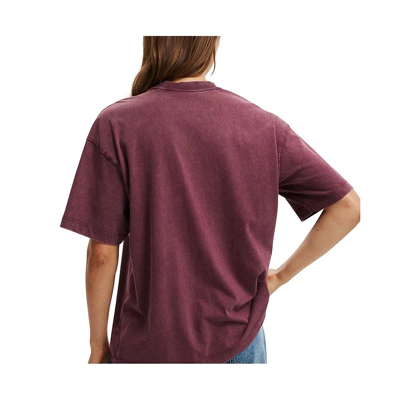 Cotton On Women's The Lcn Music Boxy Graphic Tee