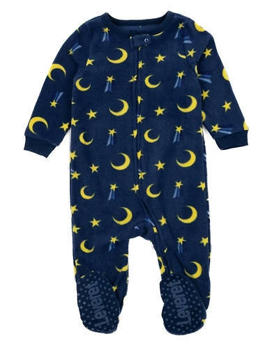Leveret Baby Footed Fleece Holiday Pajamas