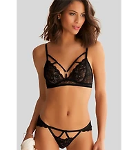 Lascana Women's Lace Bralette & Panty Set