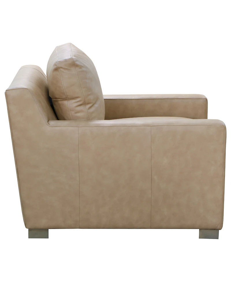 Stacia 37" Leather Fully Padded Chair