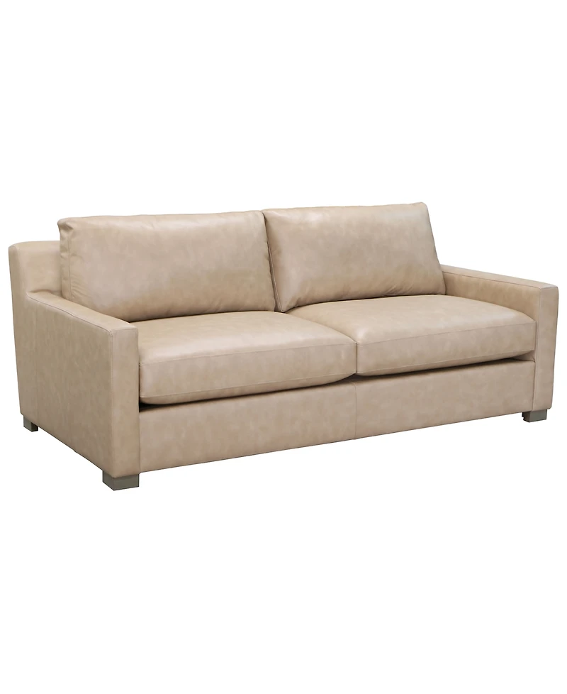 Stacia 82" Leather Upholstery Sofa