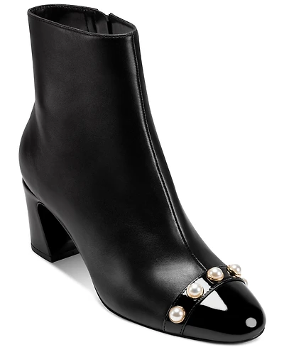 Karl Lagerfeld Paris Women's Dalyn Heeled Booties