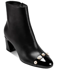 Karl Lagerfeld Paris Women's Dalyn Heeled Booties