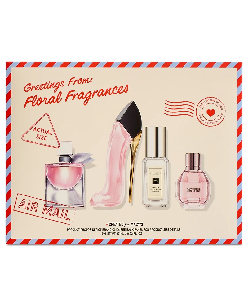 Created For Macy's 4-Pc. Floral Mini Fragrance Set