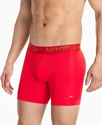 Nike Men's 3-Pack Dri-Fit Essential Micro Boxer Briefs
