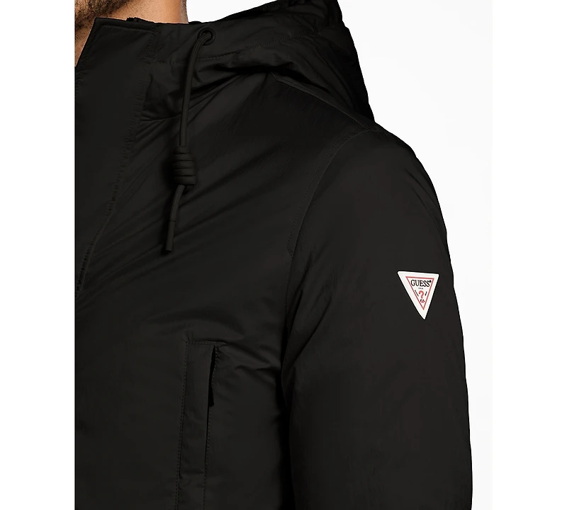 Guess Men's Hooded Parka Long-Sleeve Jacket