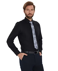Bar Iii Men's Diamond Dobby Slim-Fit Dress Shirt, Macy's Exclusive