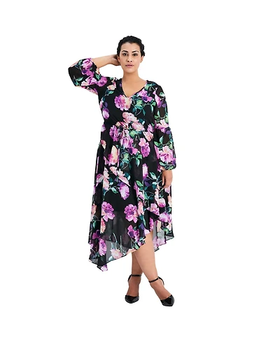 Avenue Women's Endless Love Chiffon Dress