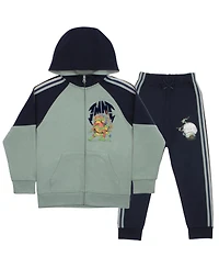 Teenage Mutant Ninja Turtles Boys 2 Piece Zip Up Hoode and Jogger Pants Set