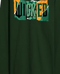 Airwaves Men's Wicked Part 2 Ripped Logo Graphic Printed Long-Sleeve T-Shirt