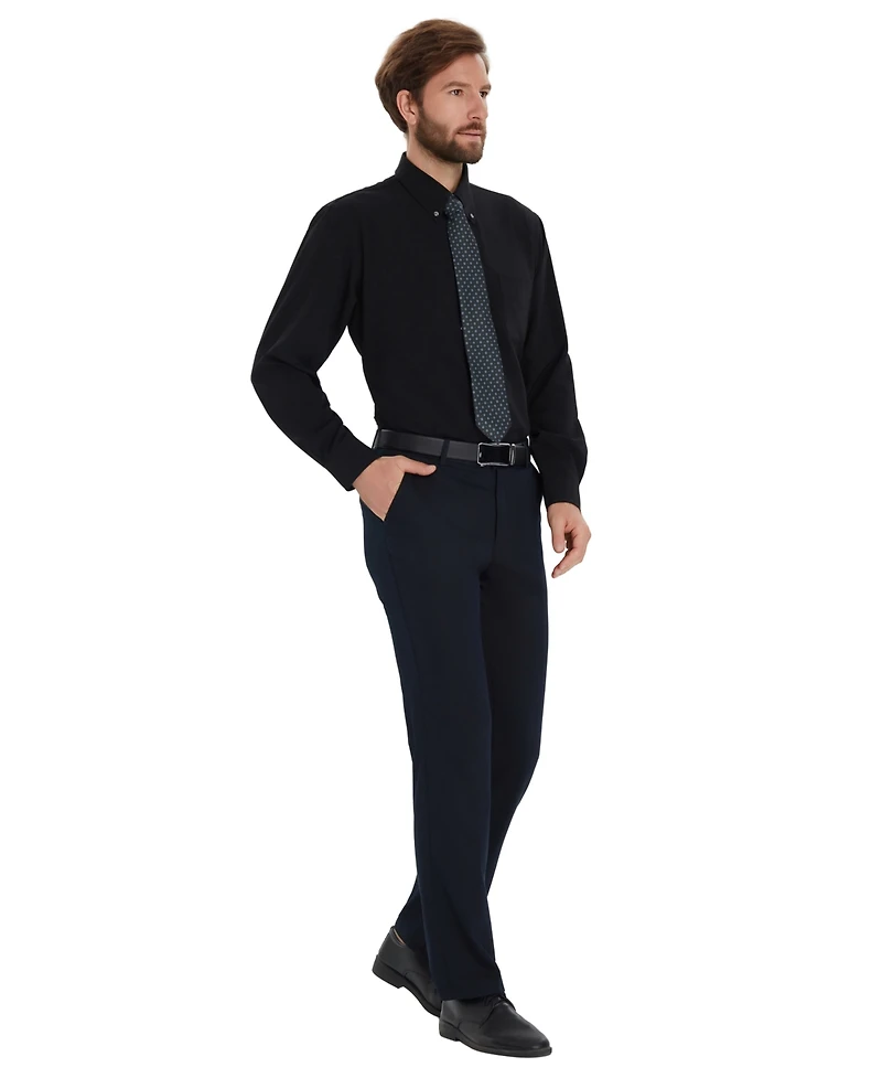 Club Room Men's Medium Gingham Dress Shirt, Macy's Exclusive