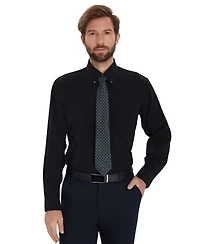 Club Room Men's Medium Gingham Dress Shirt