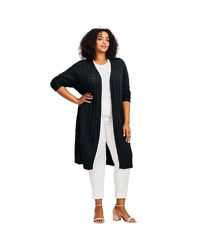 Avenue Women's Pointelle Duster