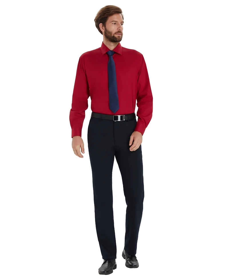 Alfani Men's Solid Regular-Fit Dress Shirt, Macy's Exclusive