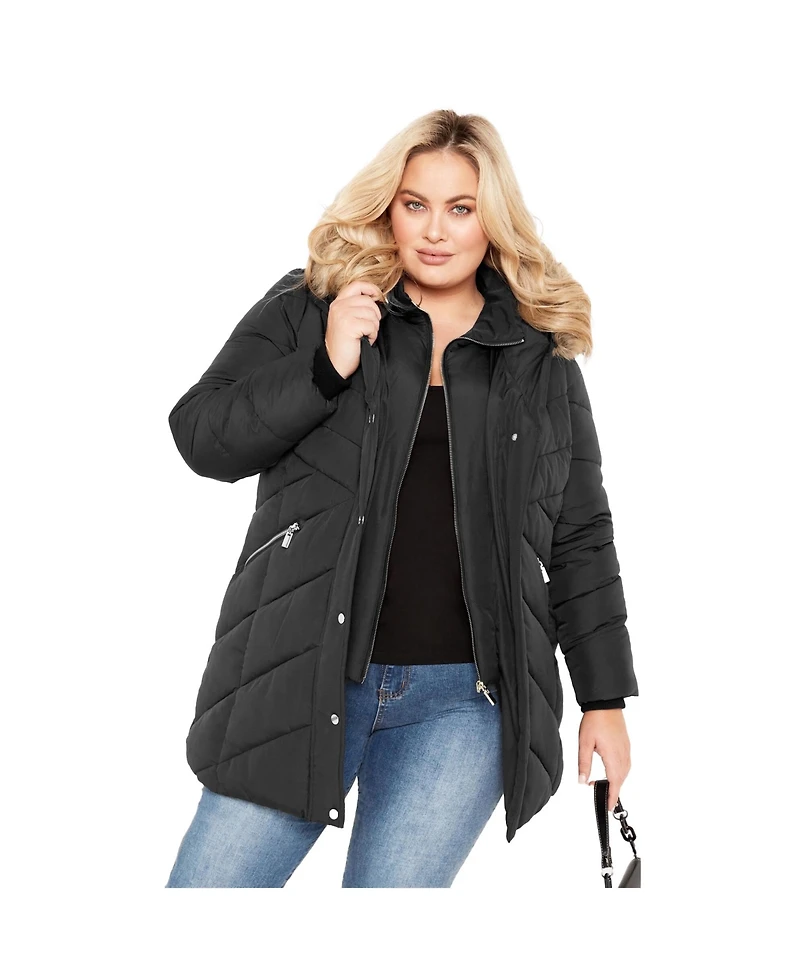 Avenue Women's Abigail Puffer Jacket