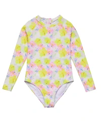 Snapper Rock Big Girls Aloha Vacay Recycled Ls Surf Suit