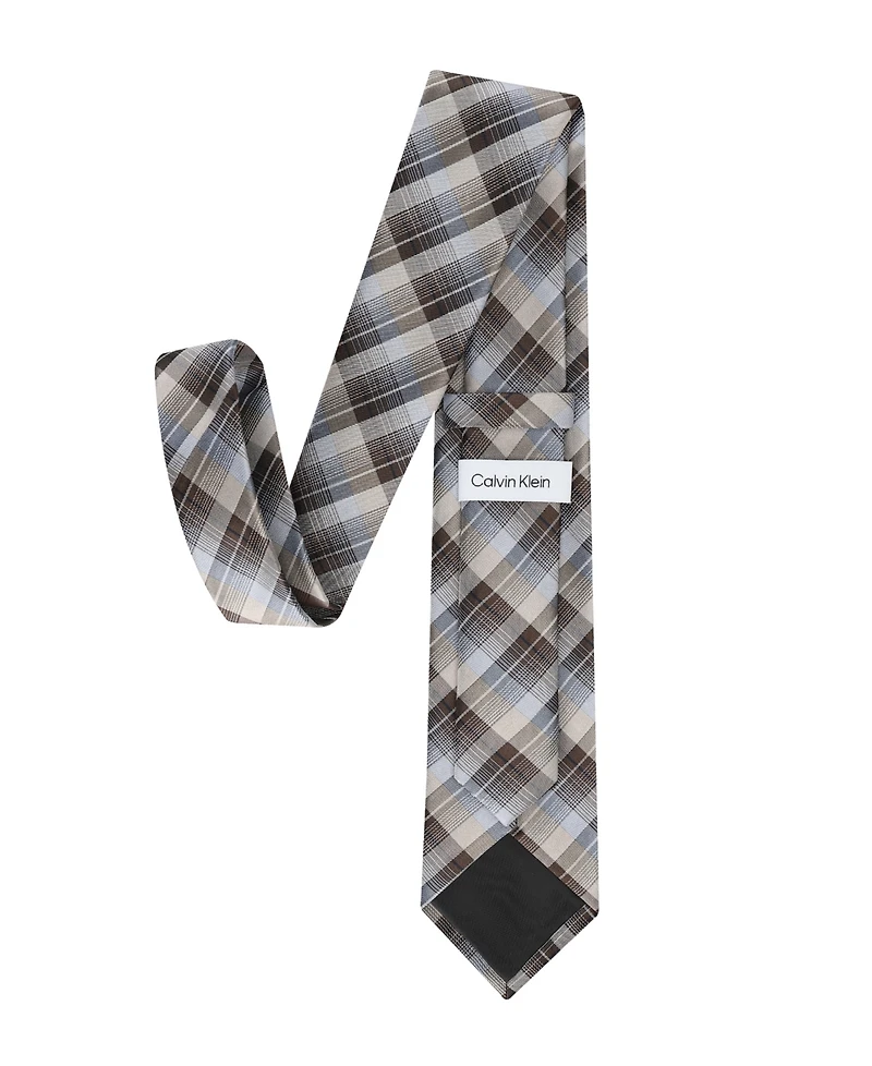 Calvin Klein Men's Brooklyn Plaid Tie