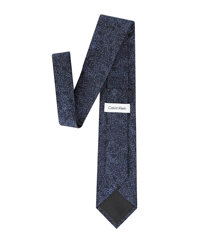 Calvin Klein Men's Jean Floral Pattern Tie